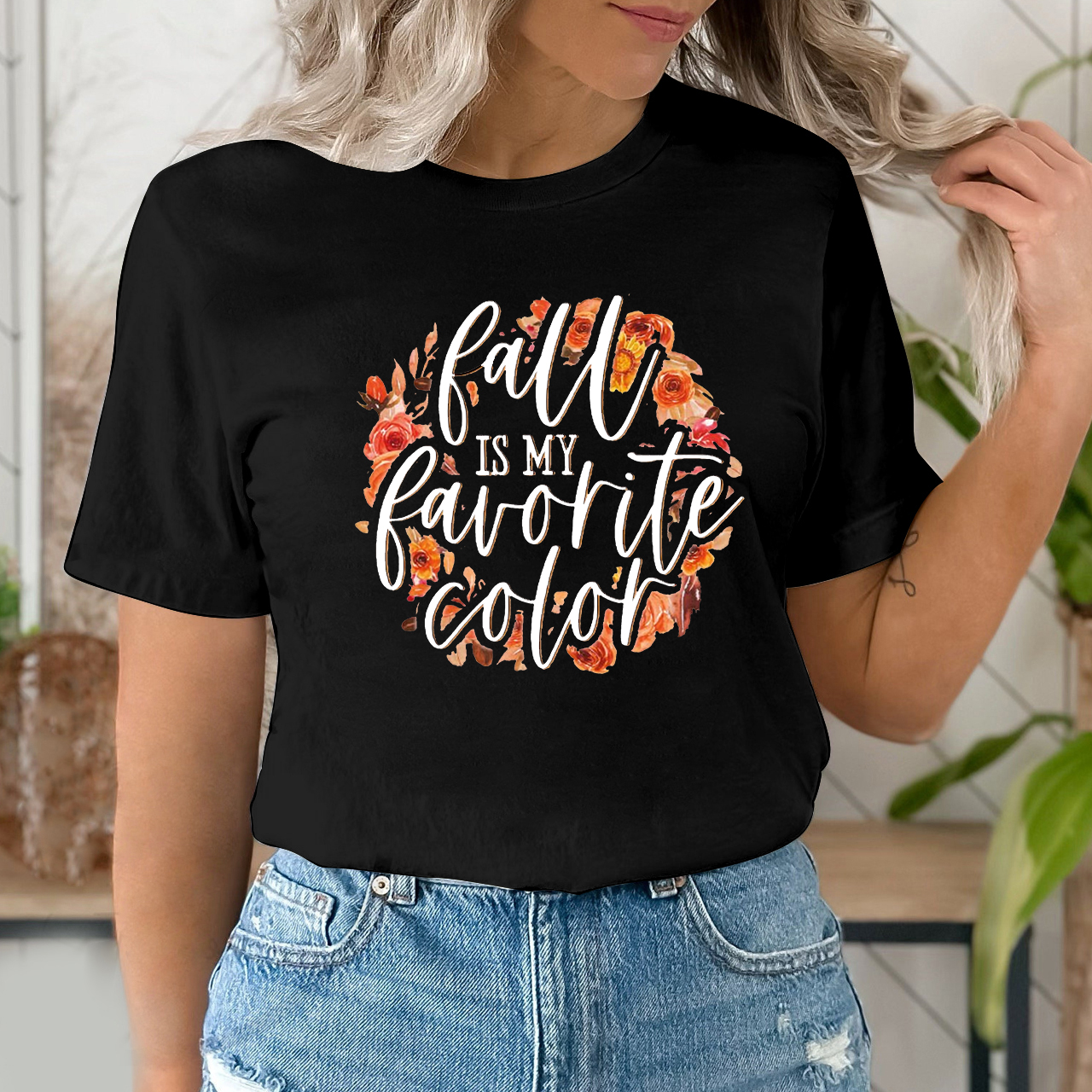 Fall Is My Favorite Color Shirt For Her