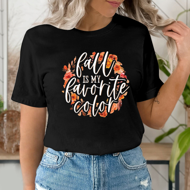 Fall Is My Favorite Color Shirt For Her