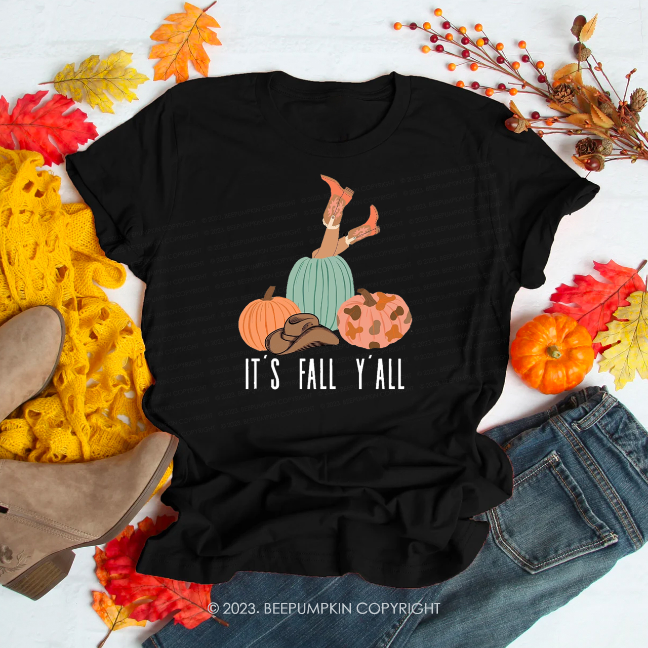 Retro It's Fall Y'all Fall Shirts