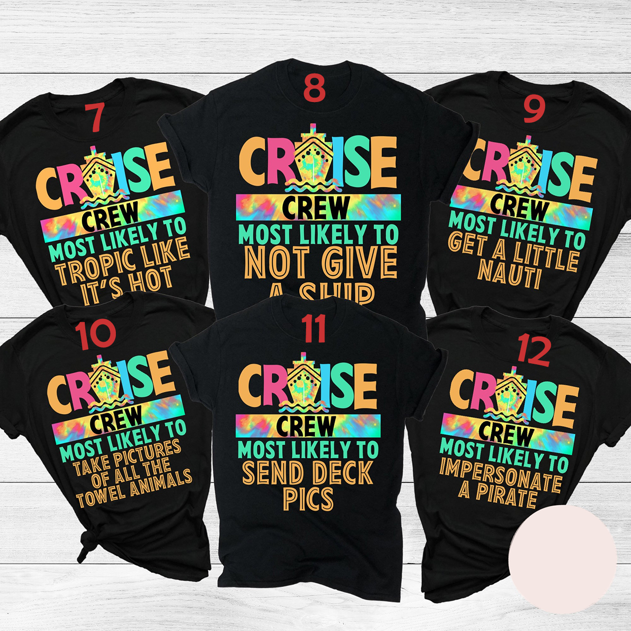 Most Likely To Matching Cruise Squad Vacation 2023 Shirts