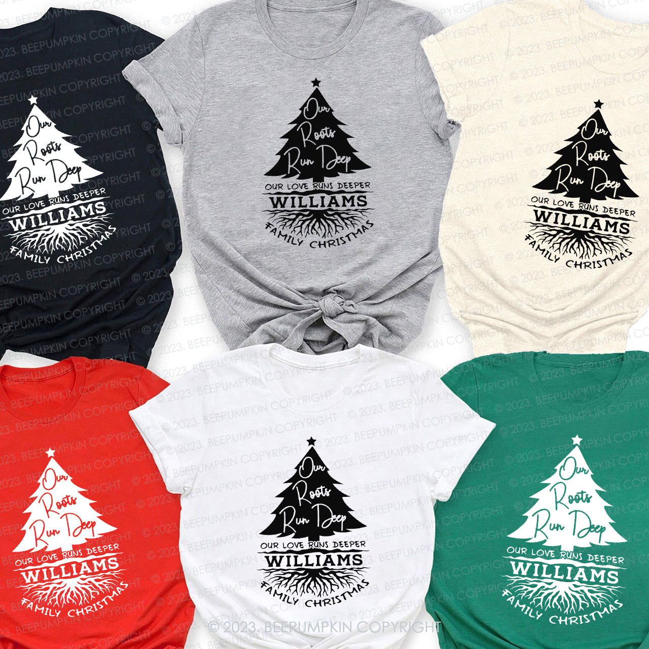 Personalized Our Roots Run Deep Family Matching Shirts Beepumpkin