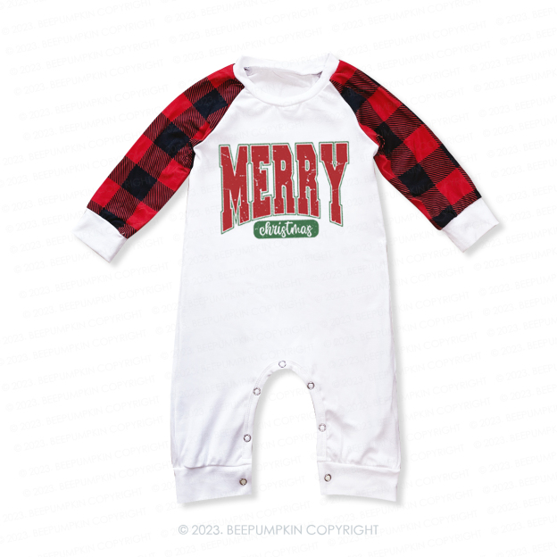 Merry Christmas Classic Family Matching Pajamas Beepumpkin