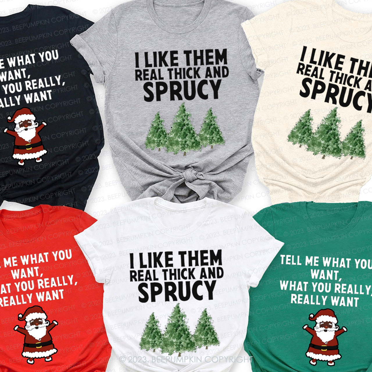 Santa Claus Special Family Christmas Shirts Beepumpkin