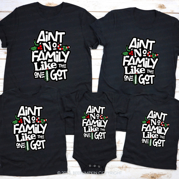Ain't No Family Like The I Got Christmas Family Matching Shirts Beepumpkin
