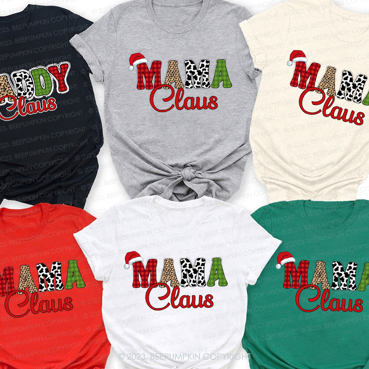 Personalized Christmas Gift Shirts For Family Beepumpkin