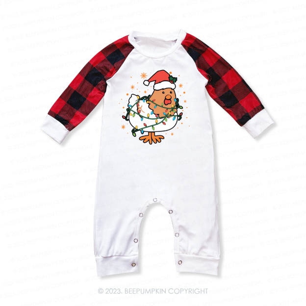 Chicken Lover Christmas Family Matching Pajamas Beepumpkin