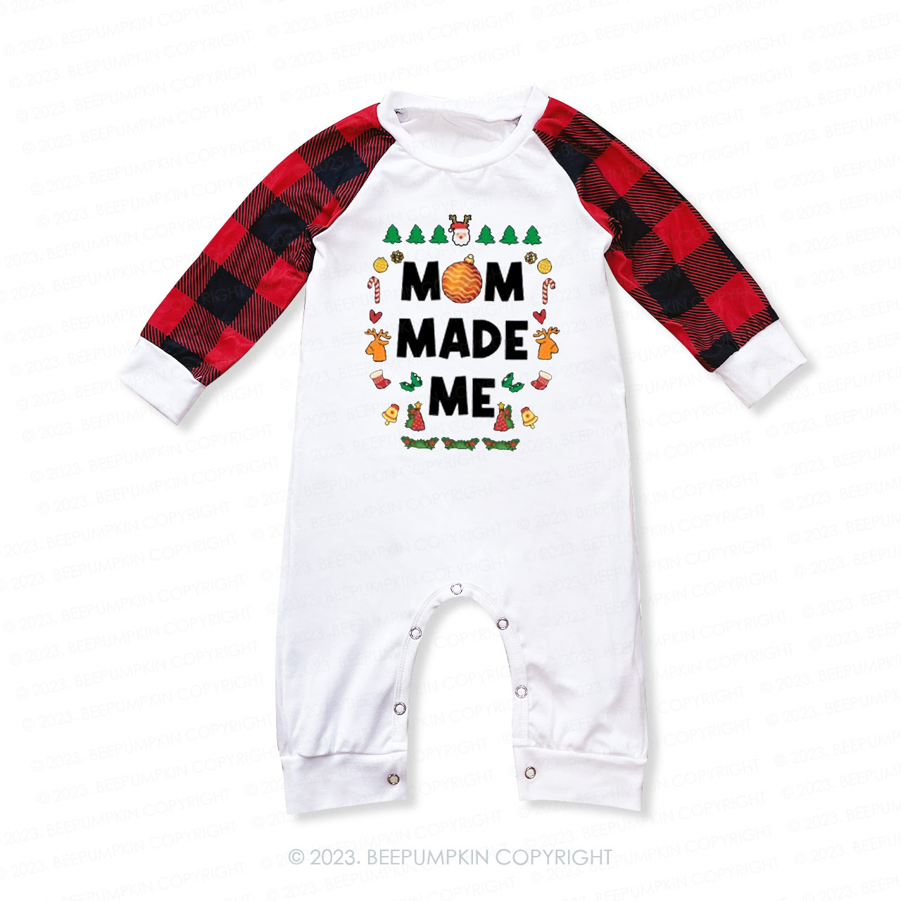 Cute Christmas Funny Group Family Matching Pajamas Beepumpkin