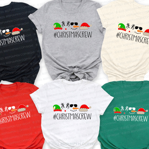 2023 Four Christmas Impressionists Family Matching Shirts