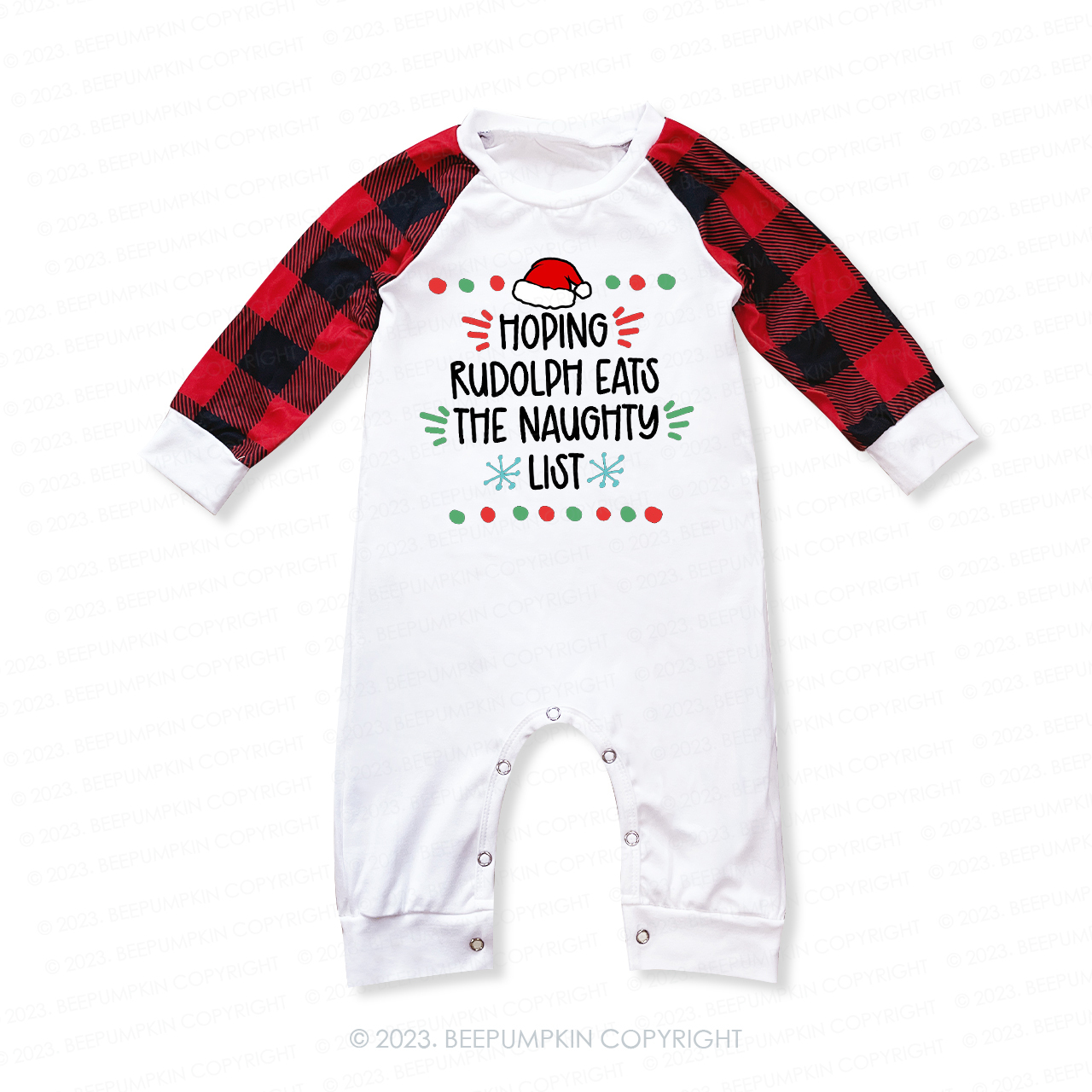 Personalized A letter to Christmas Family Matching Pajamas