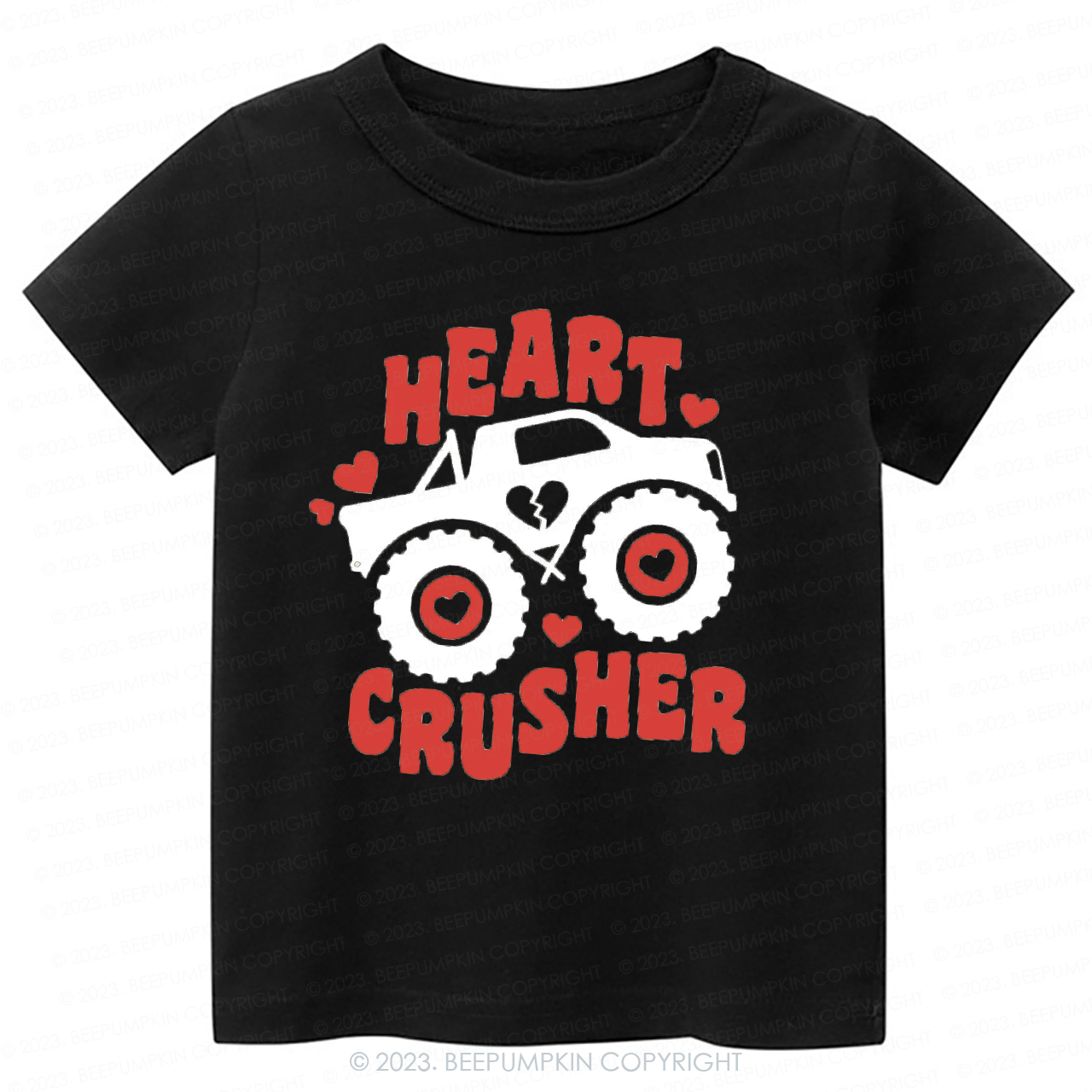 Heart Crusher Valentine's Day-Toddler Tees