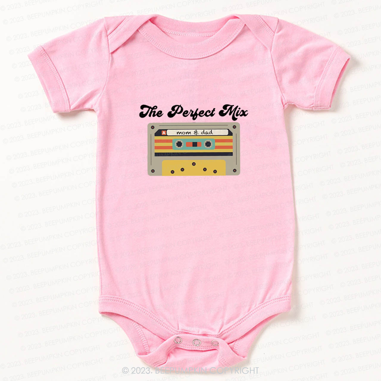 The Perfect Mix Love My Mom & Dad Bodysuit For Baby