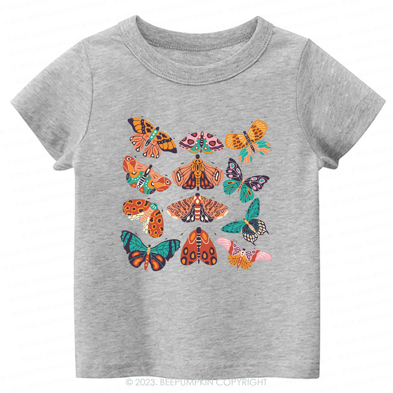 Butterfly Spring Natural -Toddler Tees