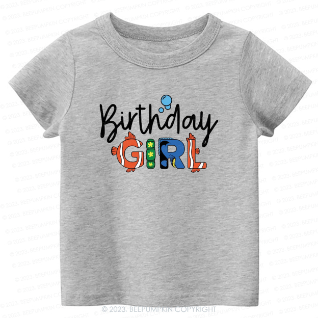 Finding Nemo Birthday -Toddler Tees