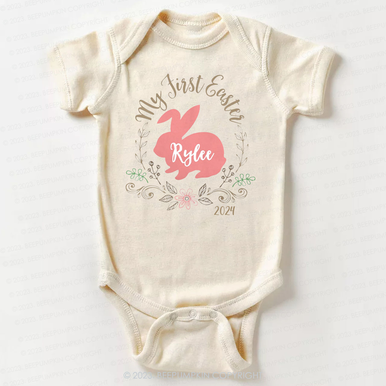 My First Easte Adorable Personalized Bodysuit For Baby