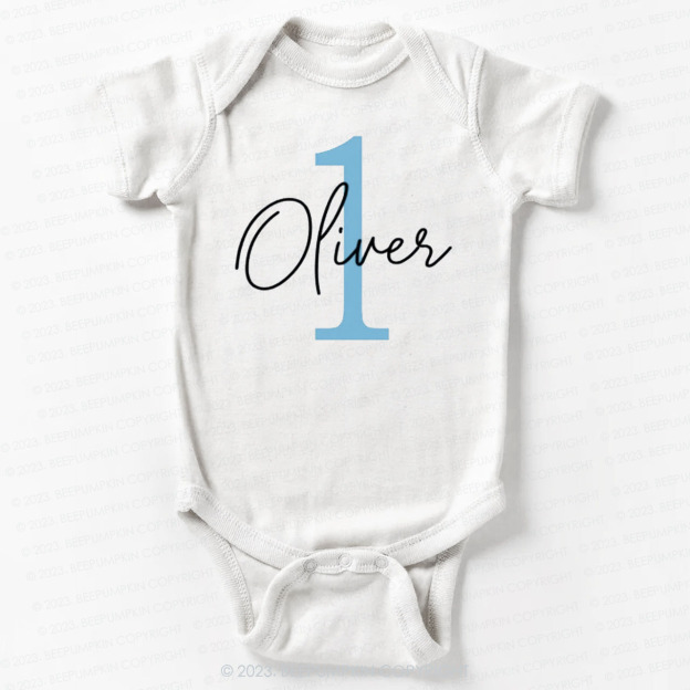 Cute 1St Birthday Bodysuit For Baby