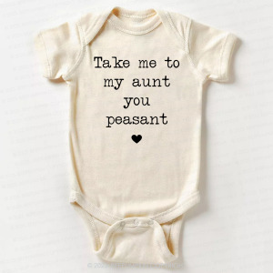 Image of Take Me To My Aunt Peasant Bodysuit