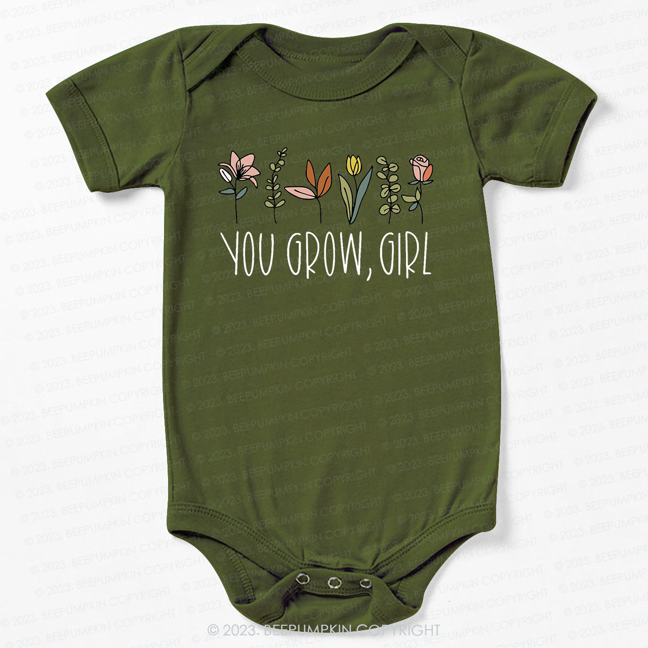 You Grow Girl Unique Bodysuit For Baby