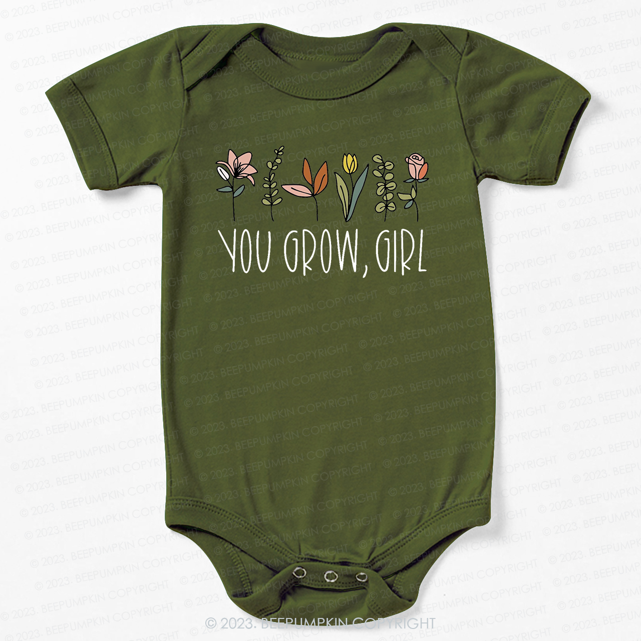 You Grow Girl Unique Bodysuit For Baby