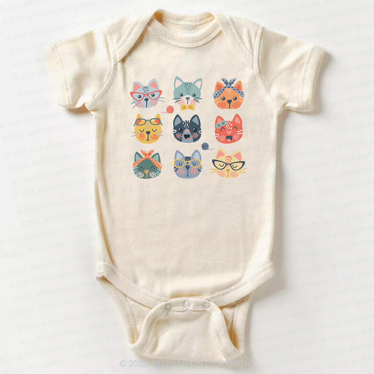 Cute Cat Lover Bodysuit For Baby