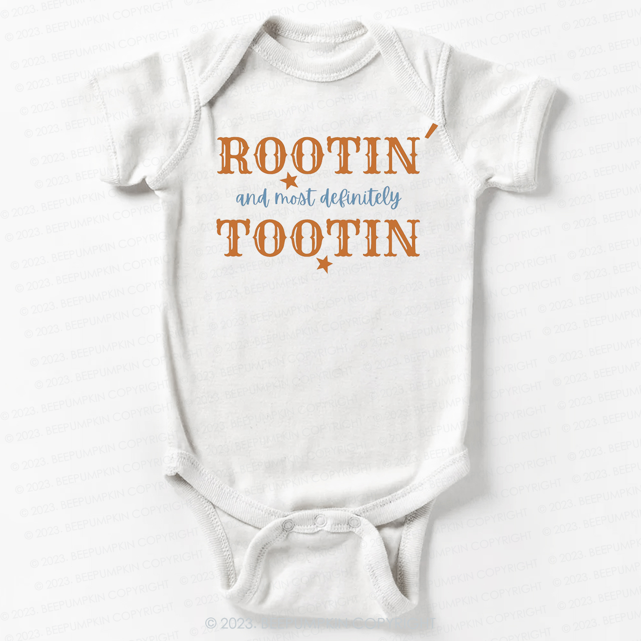 Rootin And Most Definitely Tootin Bodysuit For Baby