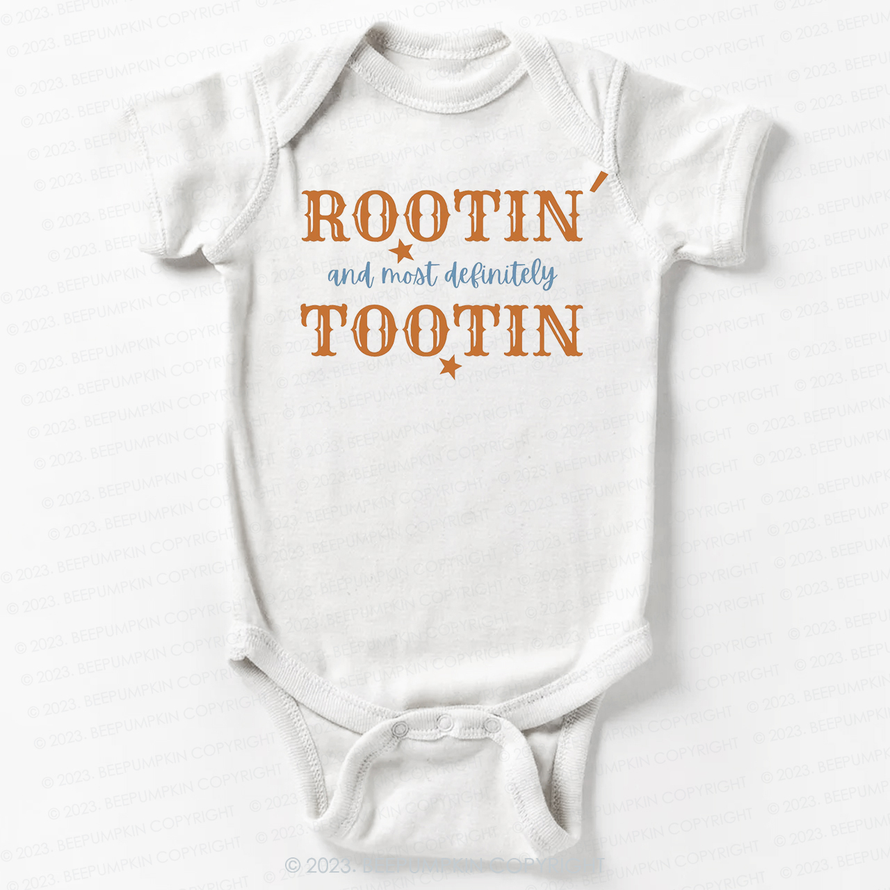 Rootin And Most Definitely Tootin Bodysuit For Baby