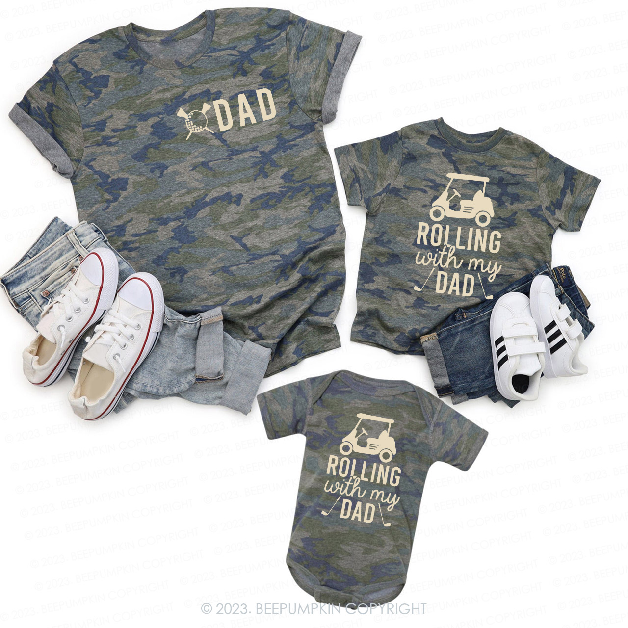 Popular Personalized Dad & Me T-shirts / Tees – Beepumpkin™