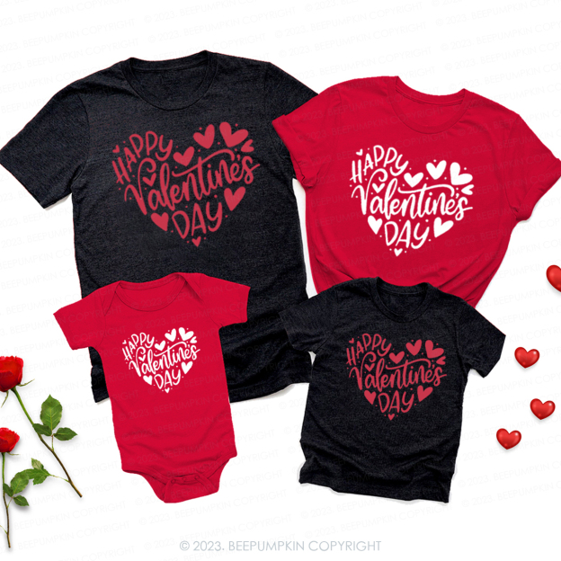 Full Of Love Heart Matching Valentine��s Shirts
