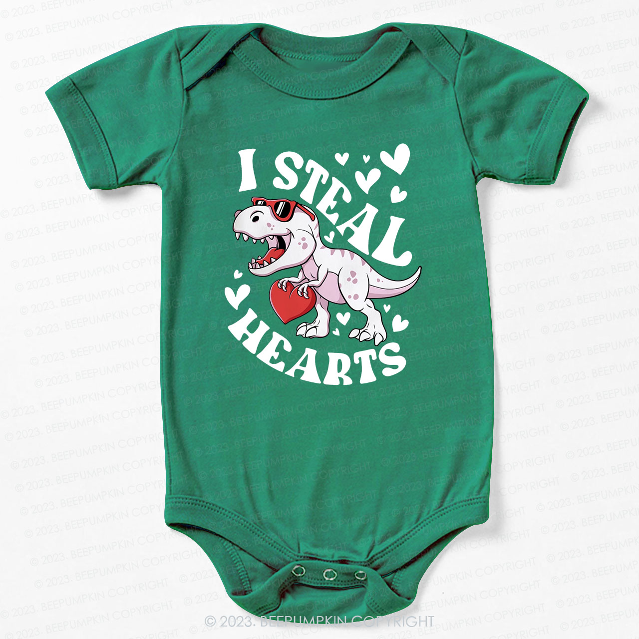I Steal Hearts Valentine's Day Bodysuit For Baby
