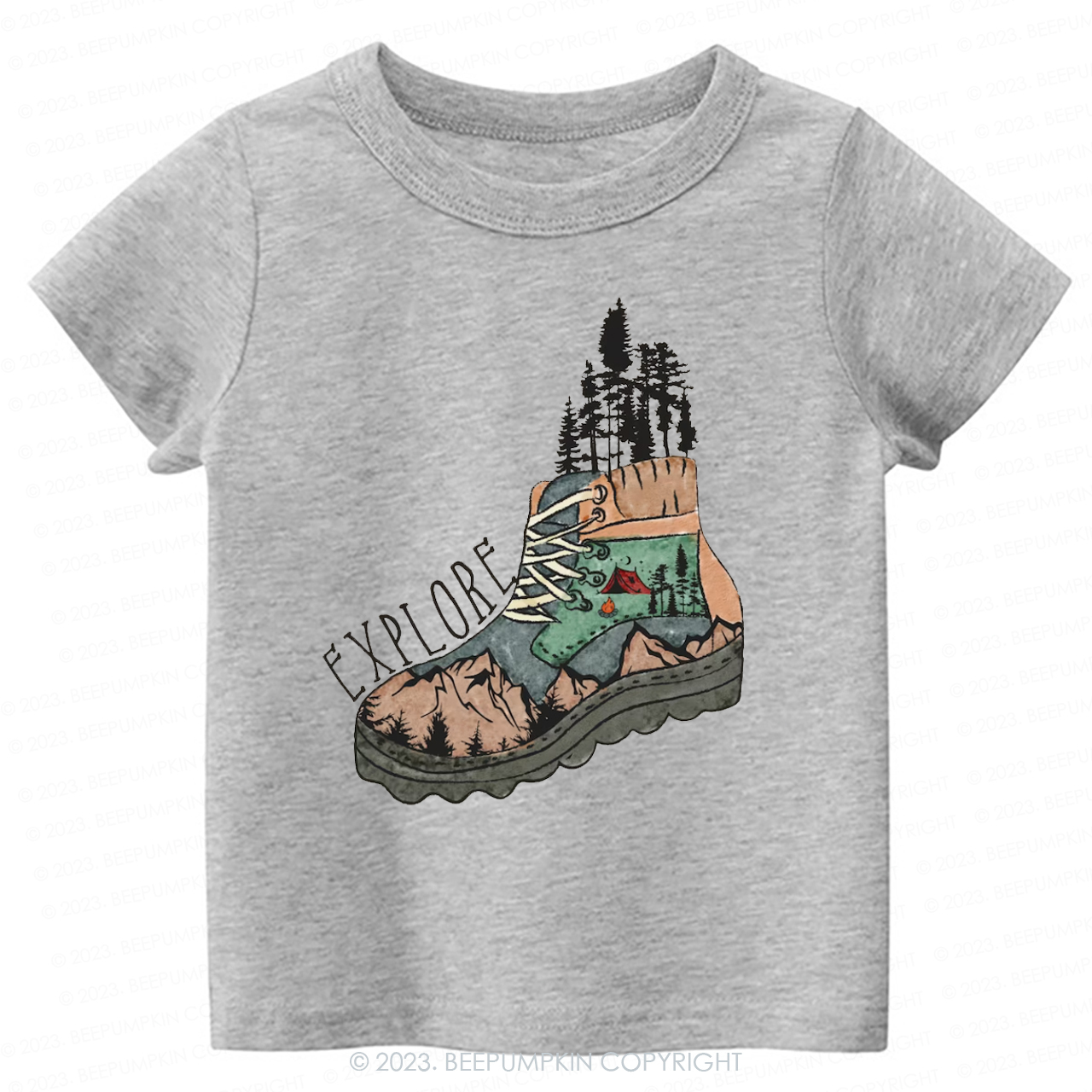  Adventure Explore Hiking Outdoors -Toddler Tees