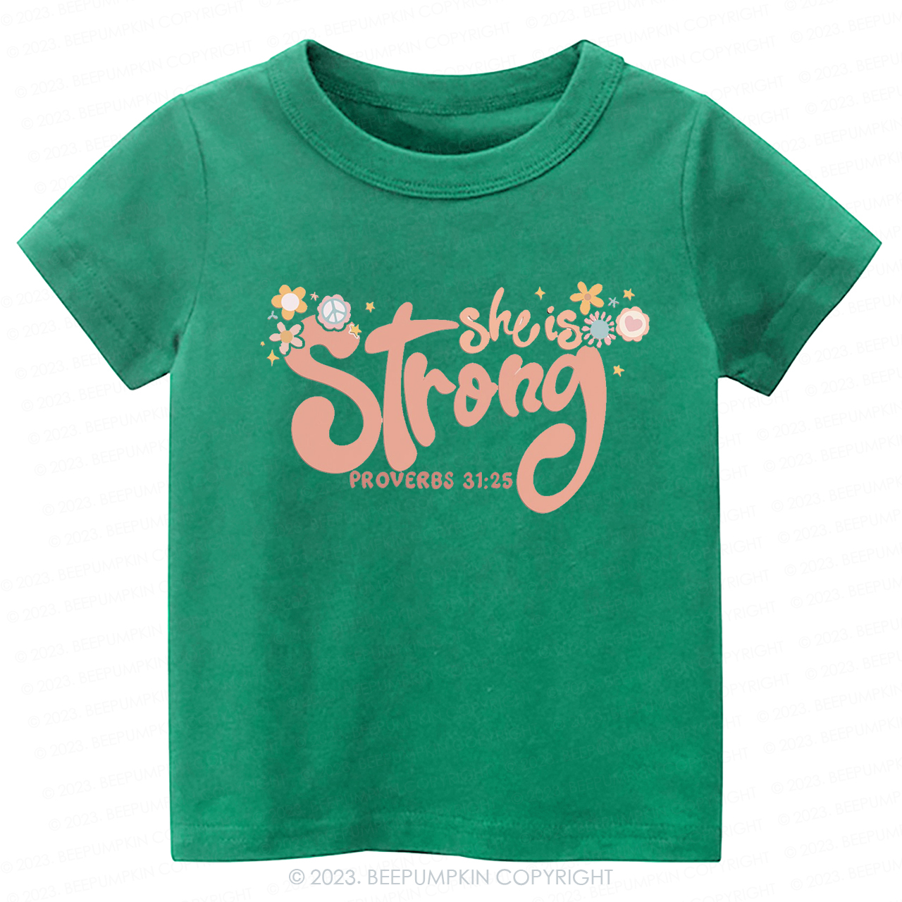 She is Strong Proverbs 31:25-Toddler Tees