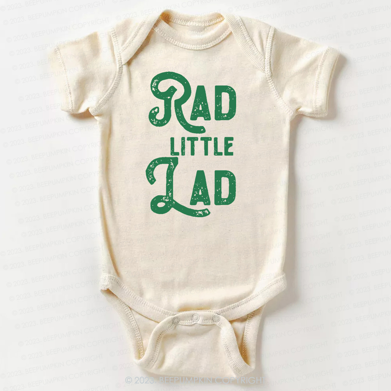 Rad little Lad St.Patricks Day Bodysuit For Baby