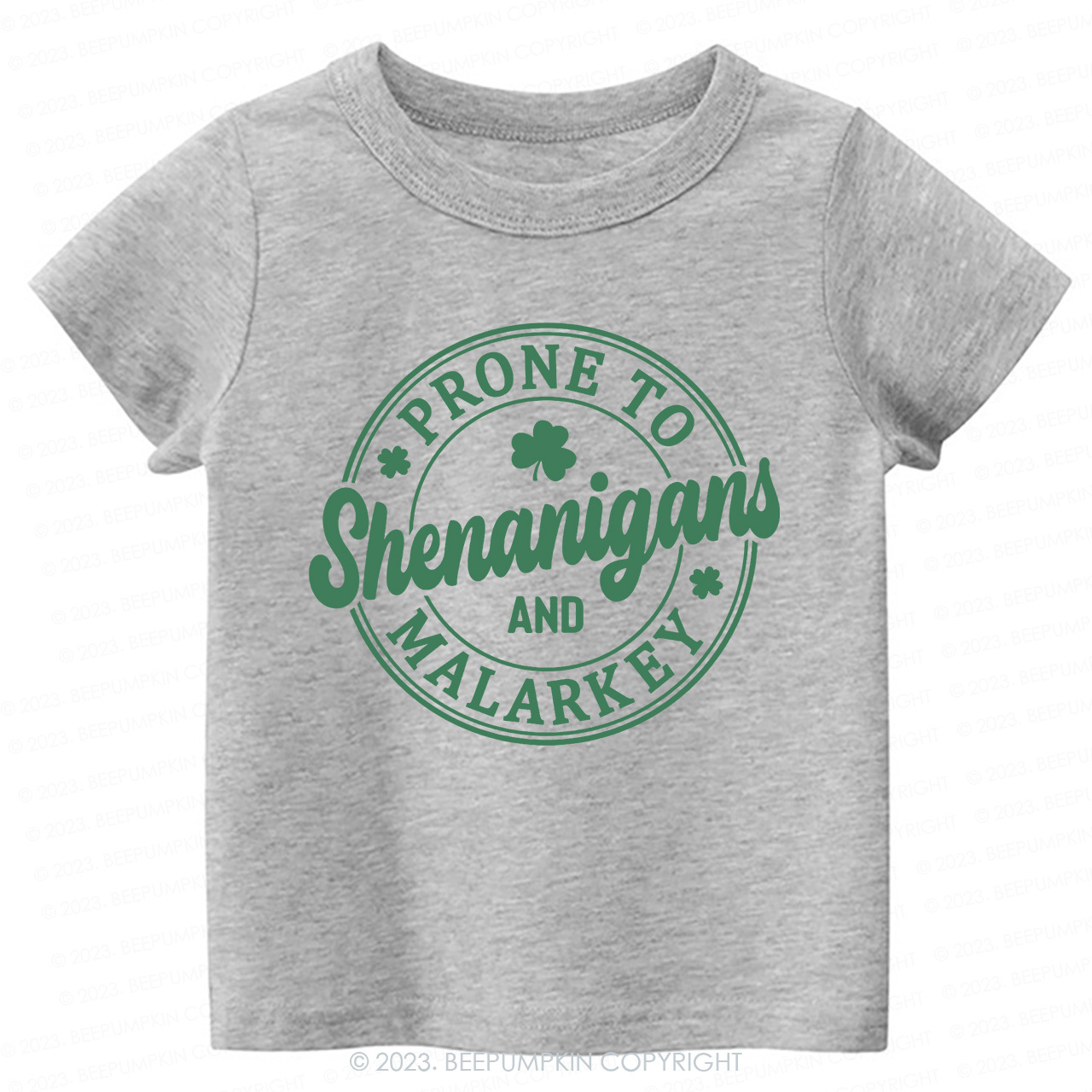 Prone To Shenanigans And Malarkey St.Patricks Day-Toddler&Kids Tees