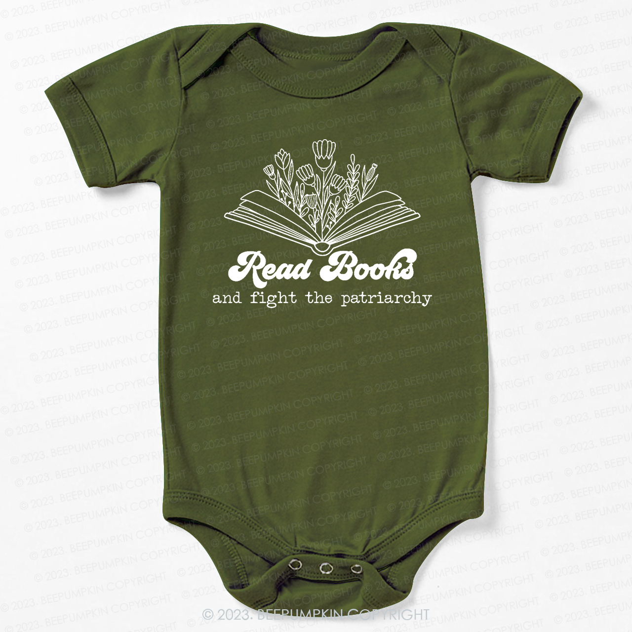 Read Books And Fight The Patriarchy  Bodysuit For Baby
