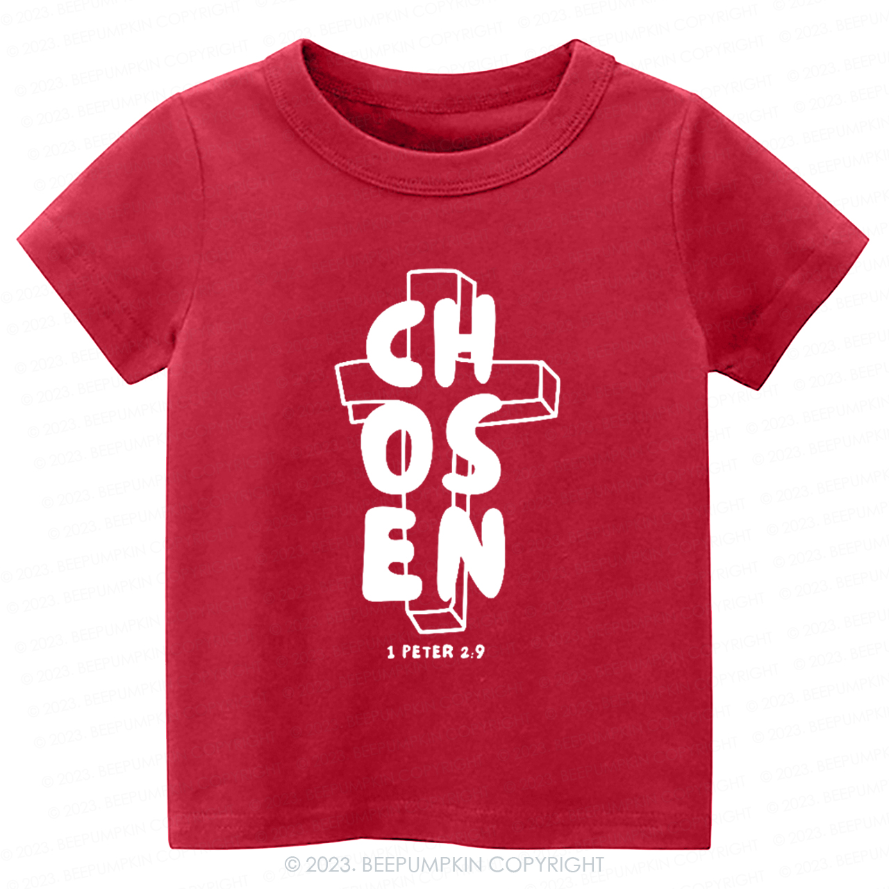 Chosen 1 Peter 2:9 Christian Easter-Toddler Tees