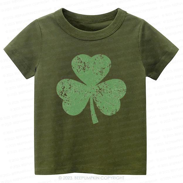 Three Leaves Clover St.Patricks Day -Toddler Tees