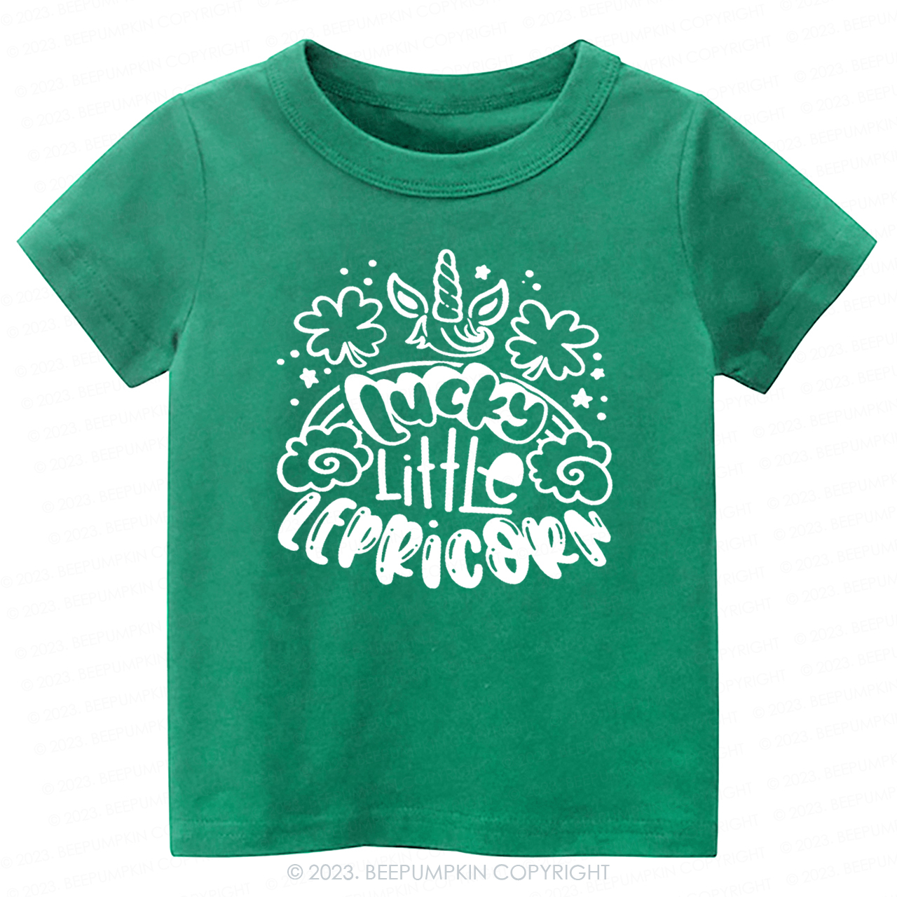 Lucky Little Lepricorn St.Patricks Day -Toddler Tees