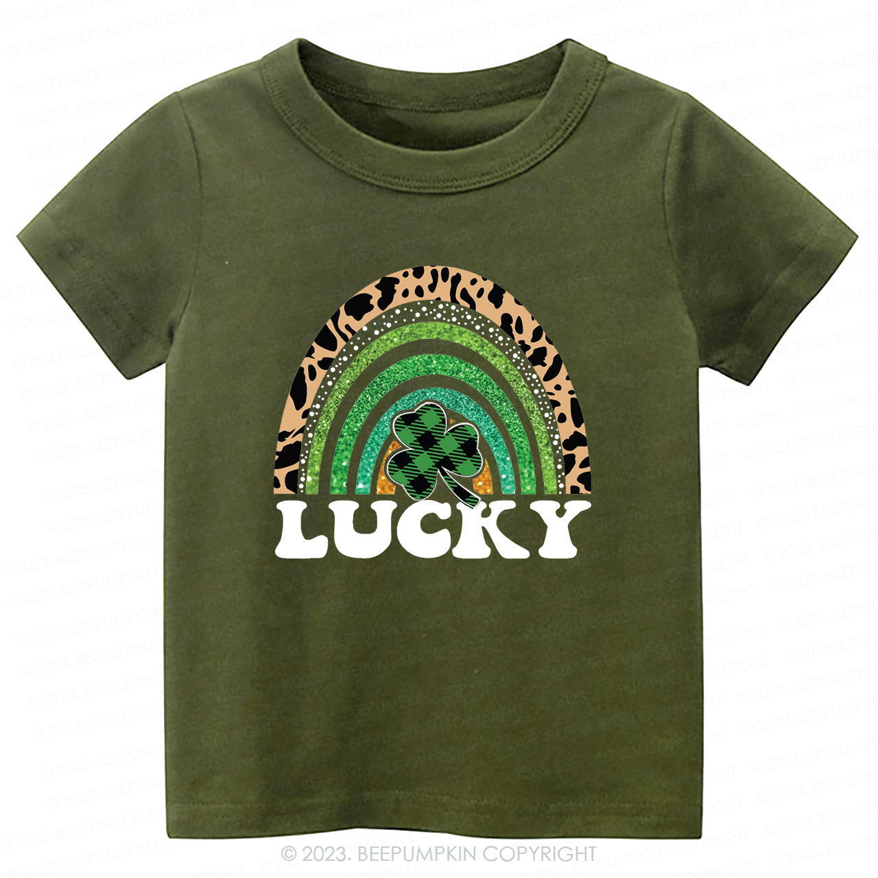 Lucky Rainbow St.Patricks Day -Toddler Tees