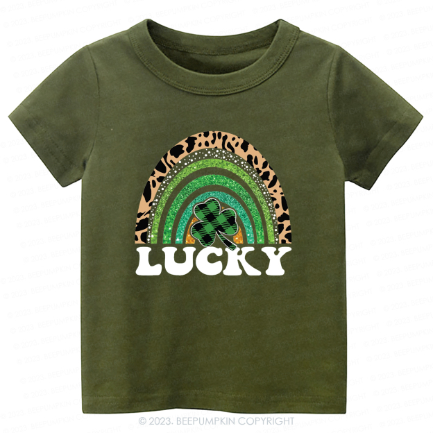 Lucky Rainbow St.Patricks Day -Toddler Tees