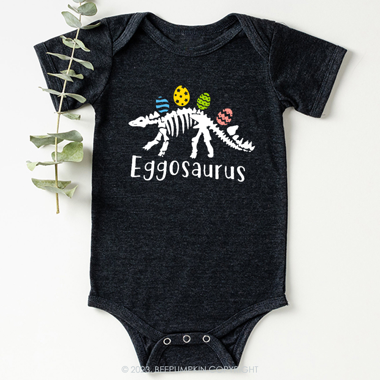 Dinosaur And Egg Easter Bodysuit For Baby