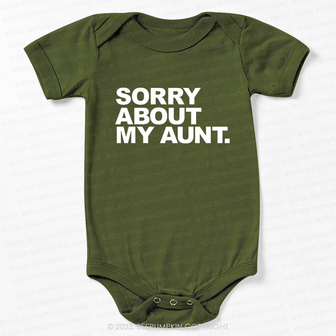 Sorry About My Aunt Bodysuit For Baby