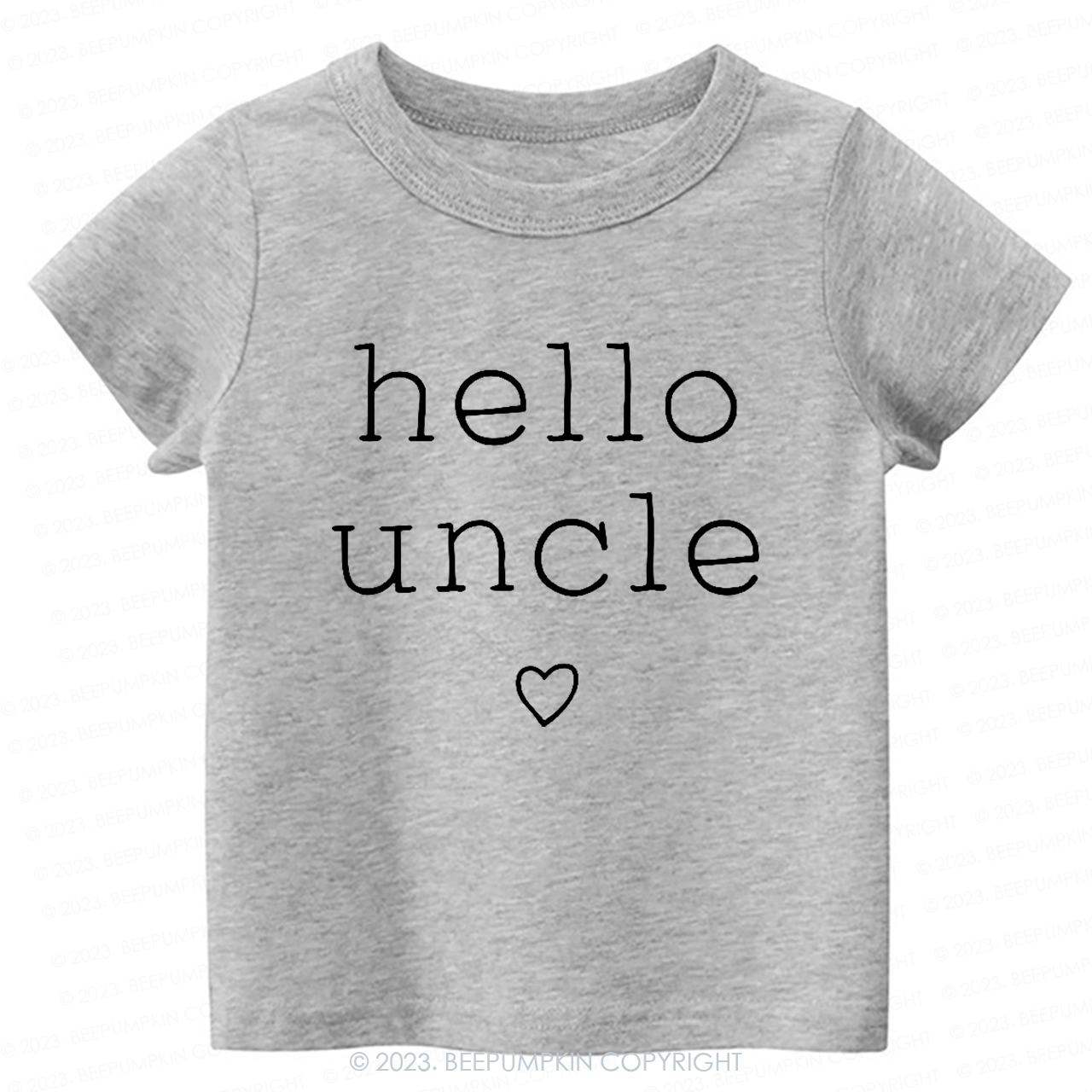 Hello Uncle -Toddler Tees