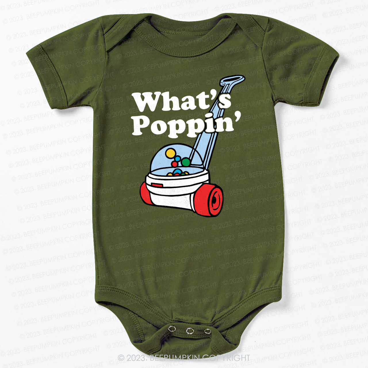 What's Poppin' Bodysuit For Baby