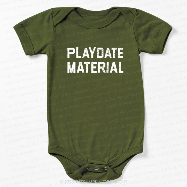 Playdate Material Bodysuit For Baby