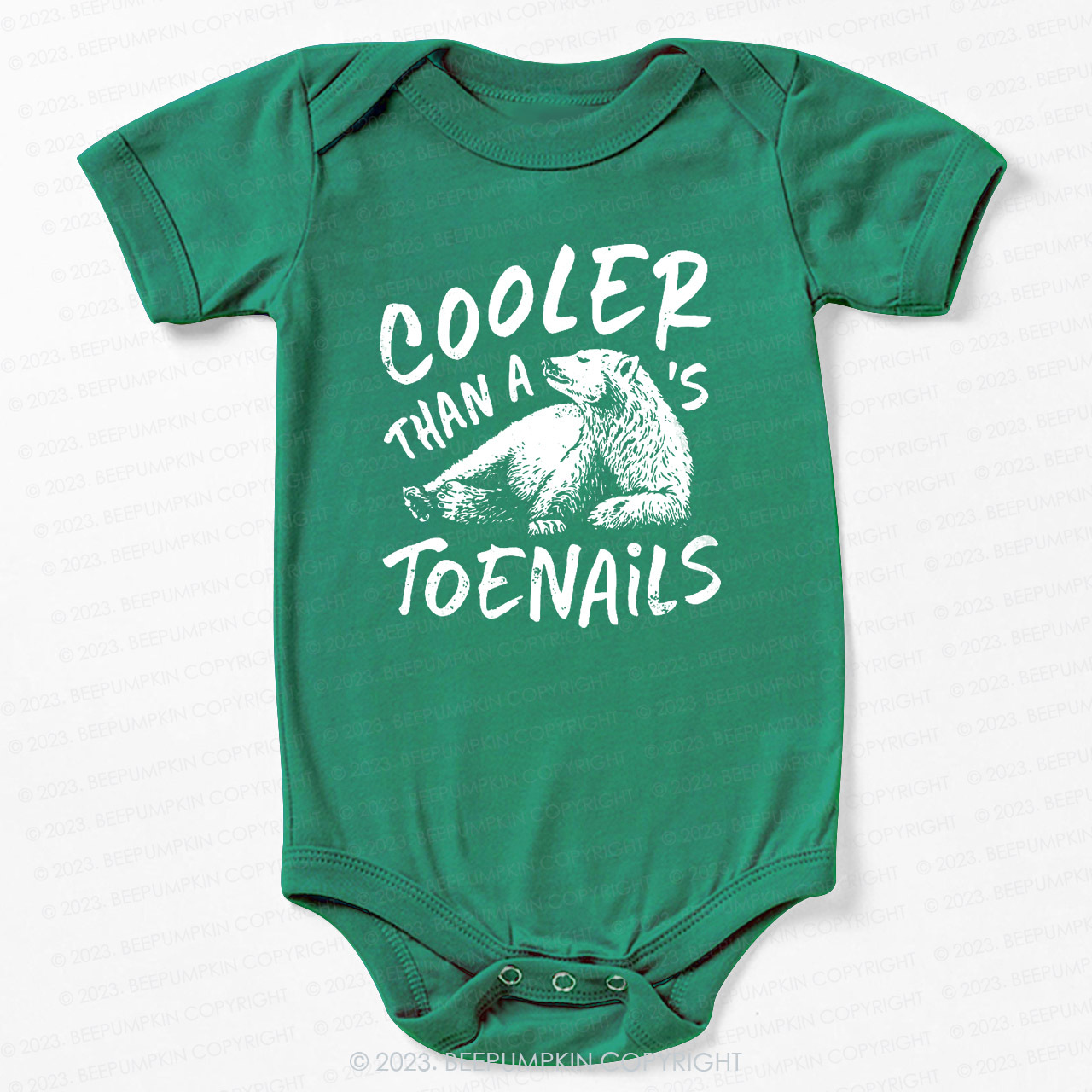 Polar Bear's Toenails Bodysuit For Baby