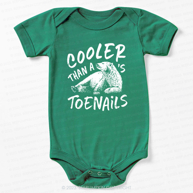 Polar Bear's Toenails Bodysuit For Baby