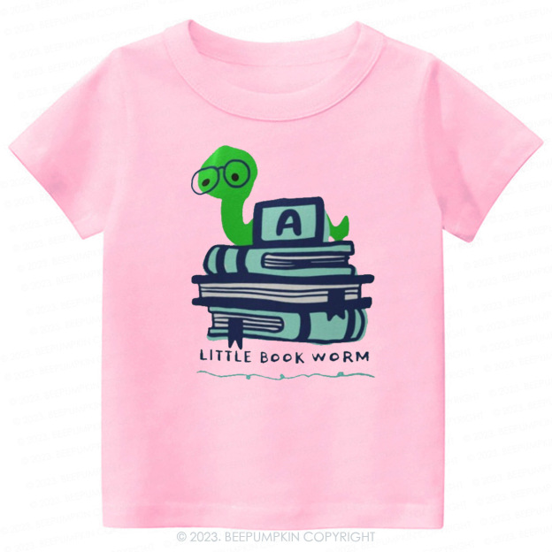 Little Book Worm Kids Shirt