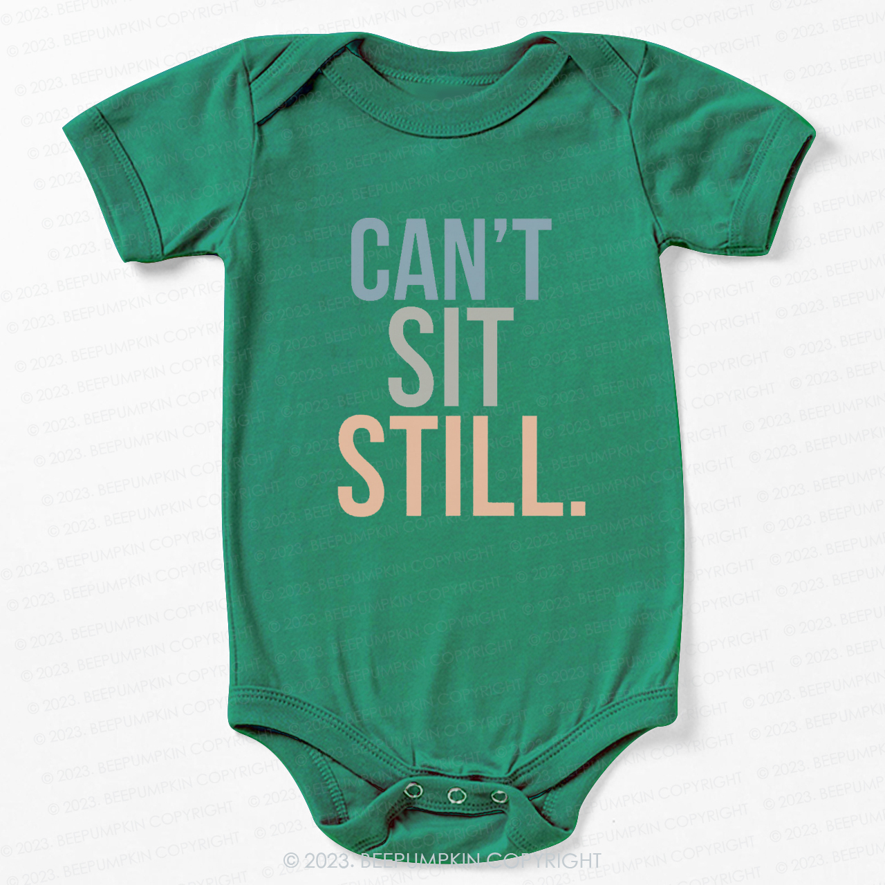 Can't Sit Still Bodysuit For Baby