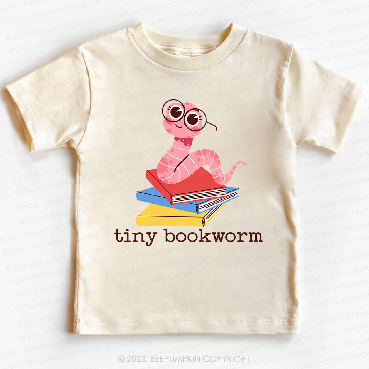 Tiny Bookworm Librarian Kids Shirt