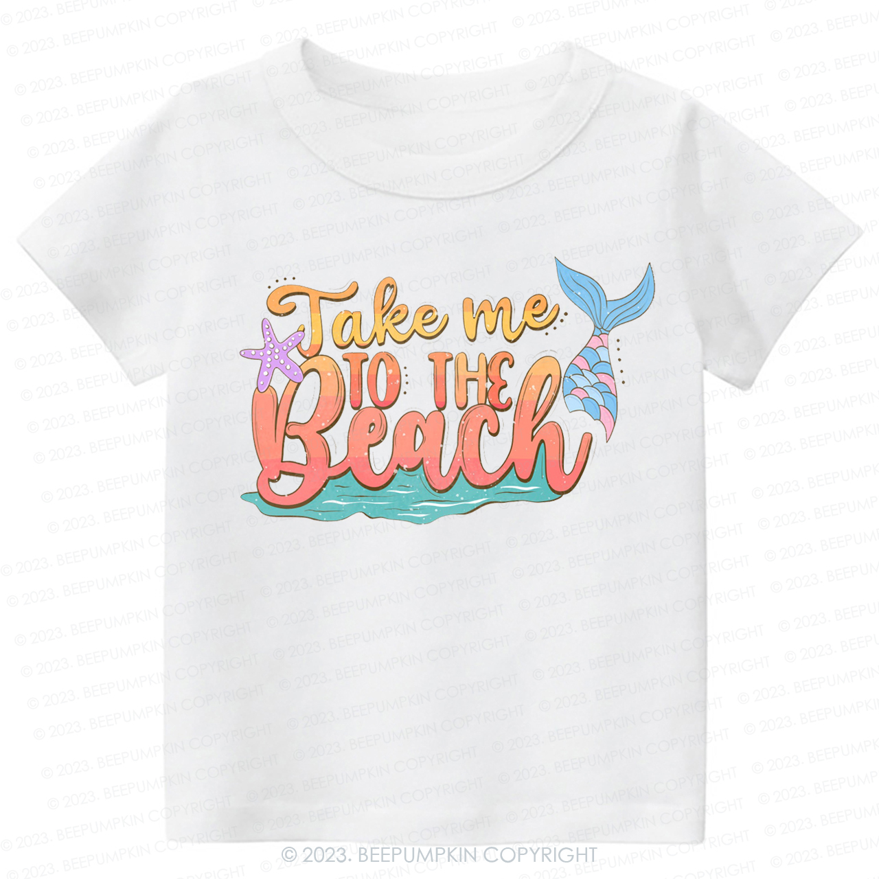 Take Me To The Beach Mermaid Kids Shirt