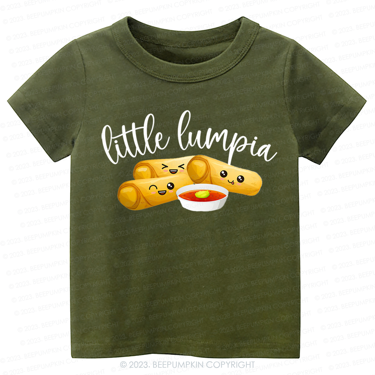 Little Lumpia Burrito Kids Shirt